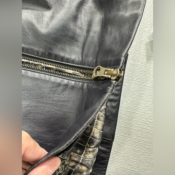 J.J.G private collection genuine leather coat jacket size S - Picture 8 of 14